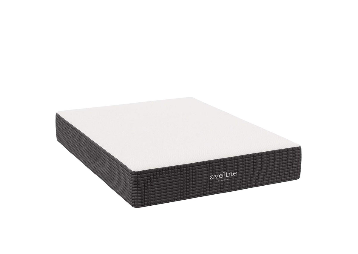 MOD-6600-WHI Aveline 12" Memory Foam Queen Mattress By Modway