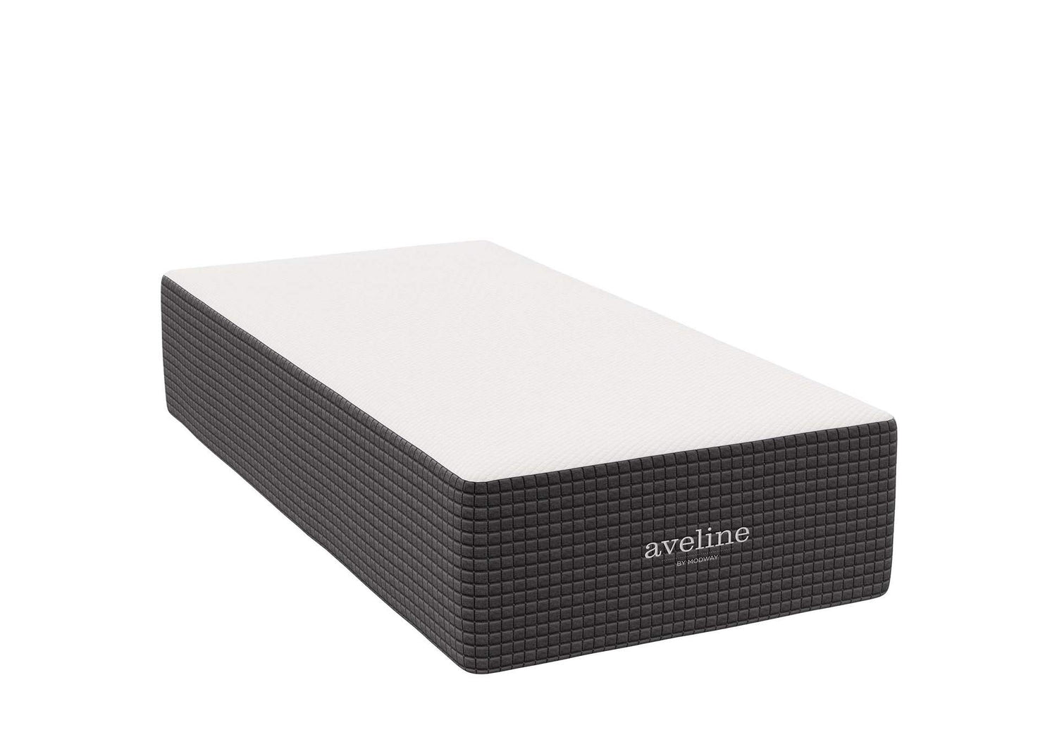 MOD-6606-WHI Aveline 16" Memory Foam Twin Mattress By Modway