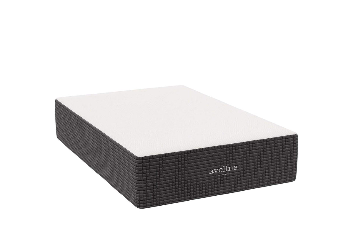 MOD-6607-WHI Aveline 16" Memory Foam Full Mattress By Modway
