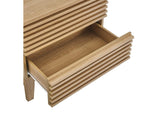 MOD-6964-OAK Render Two-Drawer Nightstand By Modway