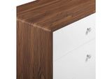 MOD-7022-WAL-WHI Transmit 60" Dresser By Modway