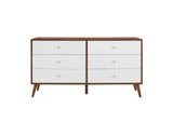 MOD-7022-WAL-WHI Transmit 60" Dresser By Modway
