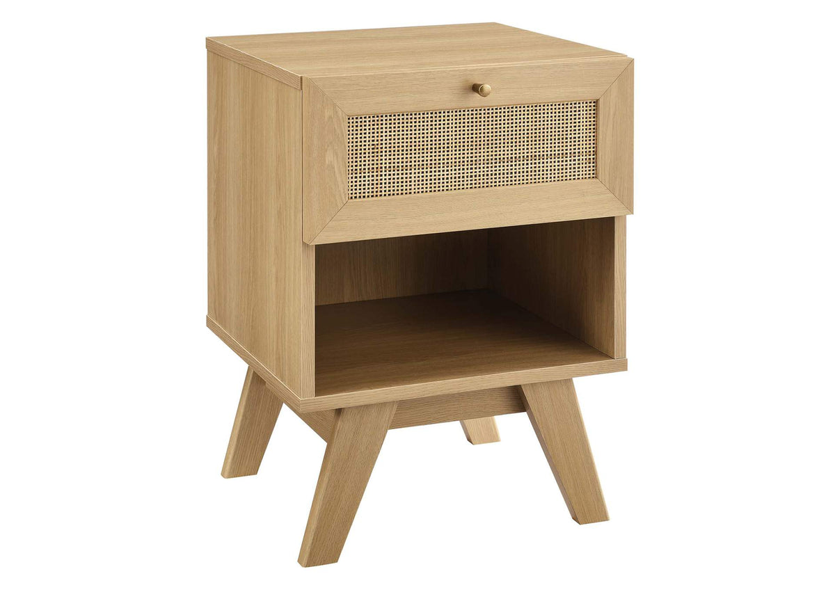 MOD-7049-OAK Soma 1-Drawer Nightstand By Modway