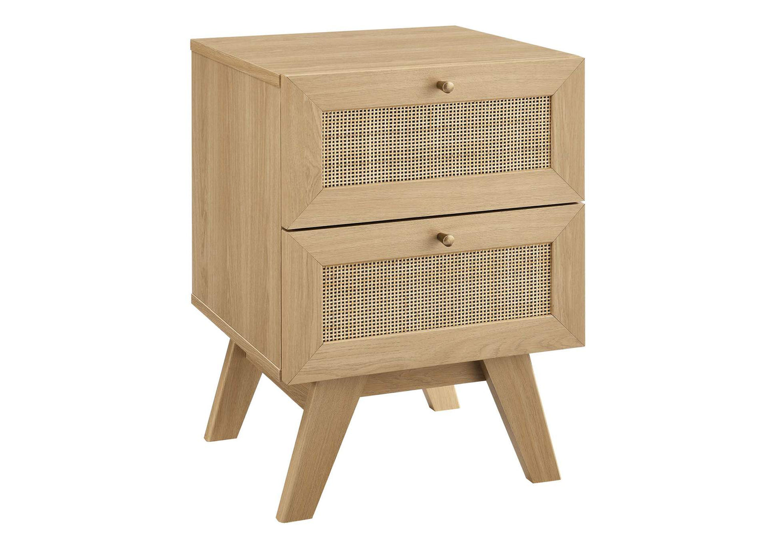 MOD-7050-OAK Soma 2-Drawer Nightstand By Modway