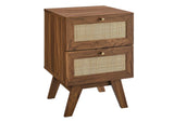 MOD-7050-WAL Soma 2-Drawer Nightstand By Modway