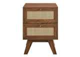 MOD-7050-WAL Soma 2-Drawer Nightstand By Modway