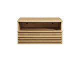 MOD-7058-OAK Render Wall-Mount Nightstand By Modway