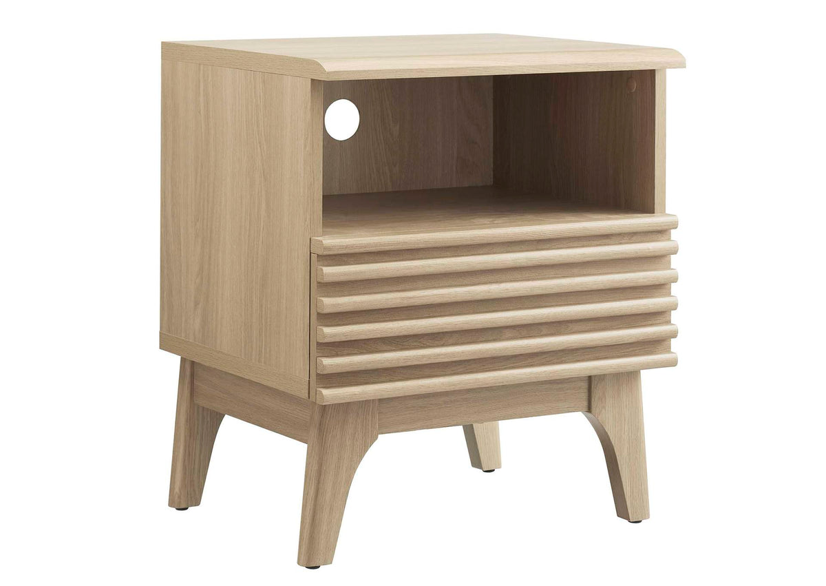 MOD-7070-OAK Render Nightstand By Modway
