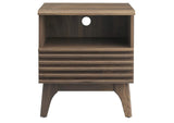 MOD-7070-WAL Render Nightstand By Modway