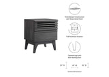 MOD-7071-CHA Render Nightstand By Modway