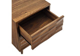 MOD-7080-WAL Vespera 2-Drawer Nightstand By Modway