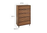MOD-7082-WAL Vespera 5-Drawer Chest By Modway