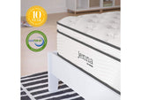 MOD-7087-WHI Jenna 12" Innerspring And Foam Twin Mattress By Modway