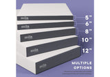 MOD-7099-WHI Mila 5 Inch Twin Mattress By Modway