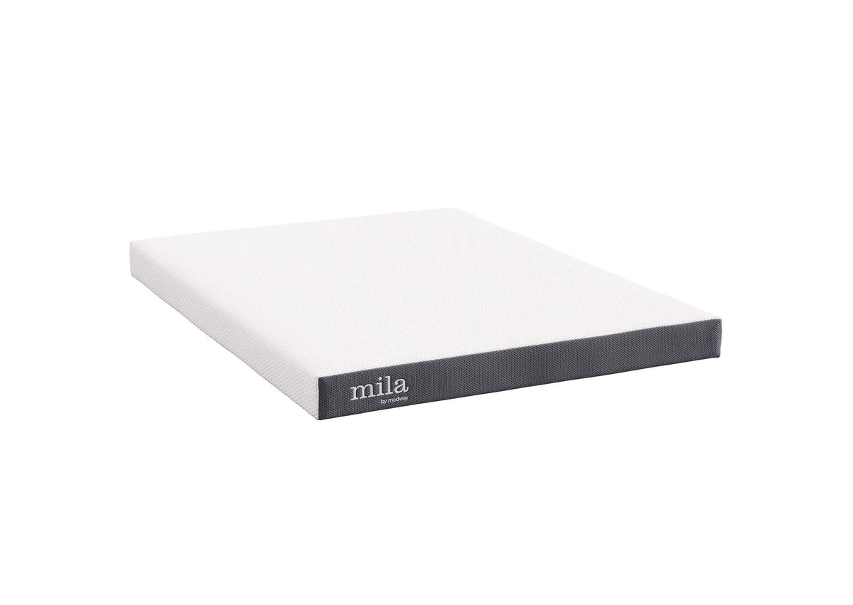 MOD-7101-WHI Mila 5 Inch Queen Mattress By Modway