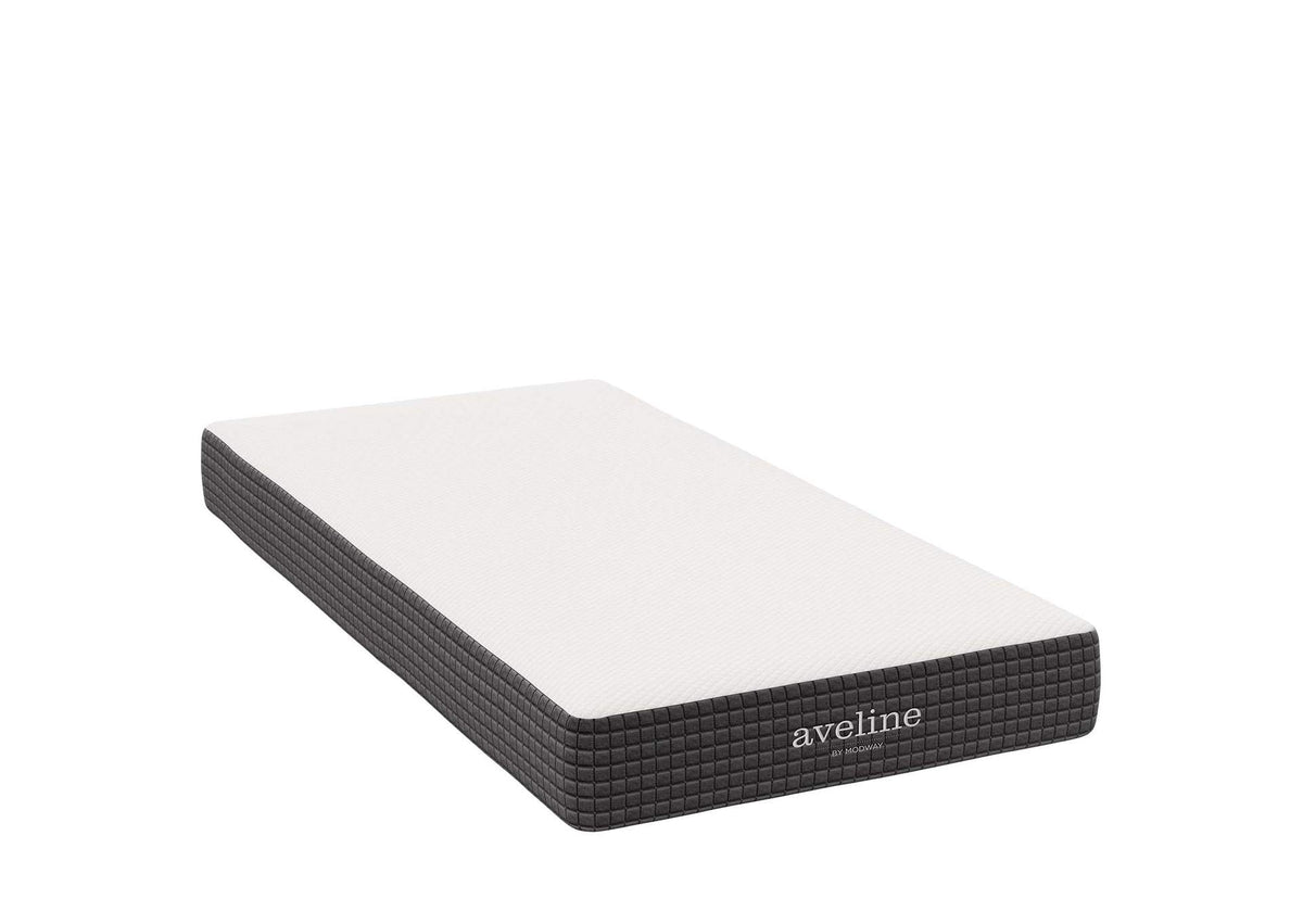 MOD-7107-WHI Aveline 8" Twin XL Mattress By Modway