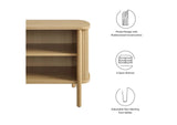 MOD-7157-OAK Cadence Open Nightstand By Modway