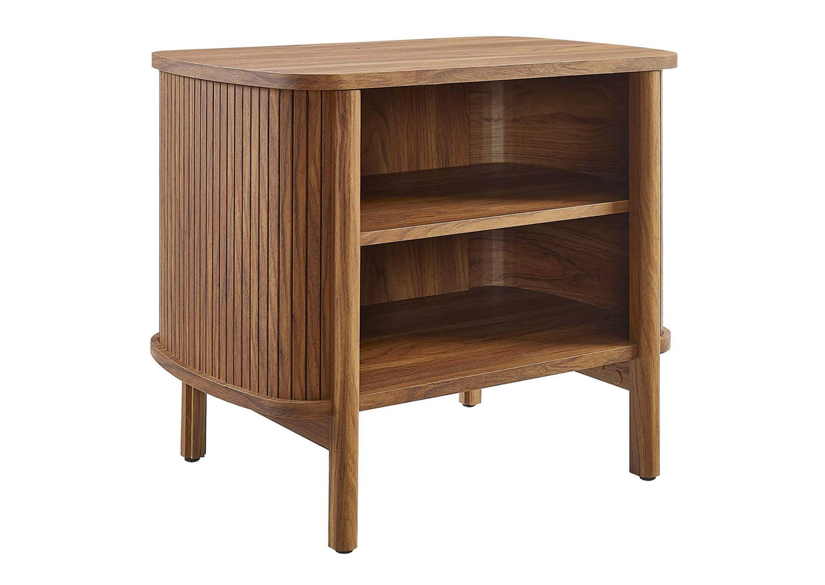 MOD-7157-WAL Cadence Open Nightstand By Modway