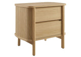 MOD-7158-OAK Cadence 2-Drawer Nightstand By Modway