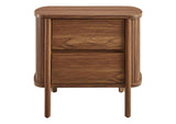MOD-7158-WAL Cadence 2-Drawer Nightstand By Modway