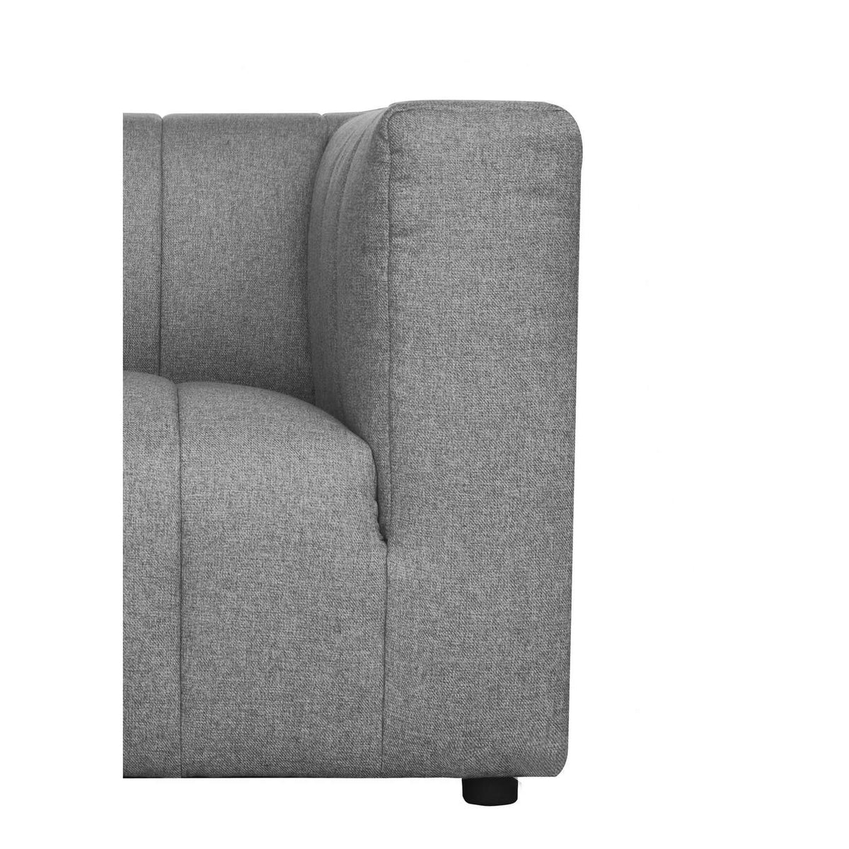 MT-1023-15 Lyric Right Arm Chair Grey
