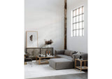 MT-1023-15 Lyric Right Arm Chair Grey