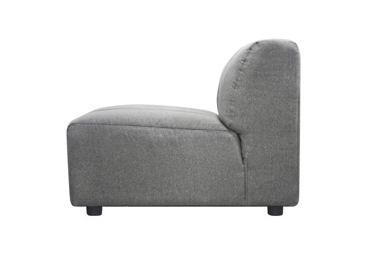 MT-1024-15 Lyric Slipper Chair Grey