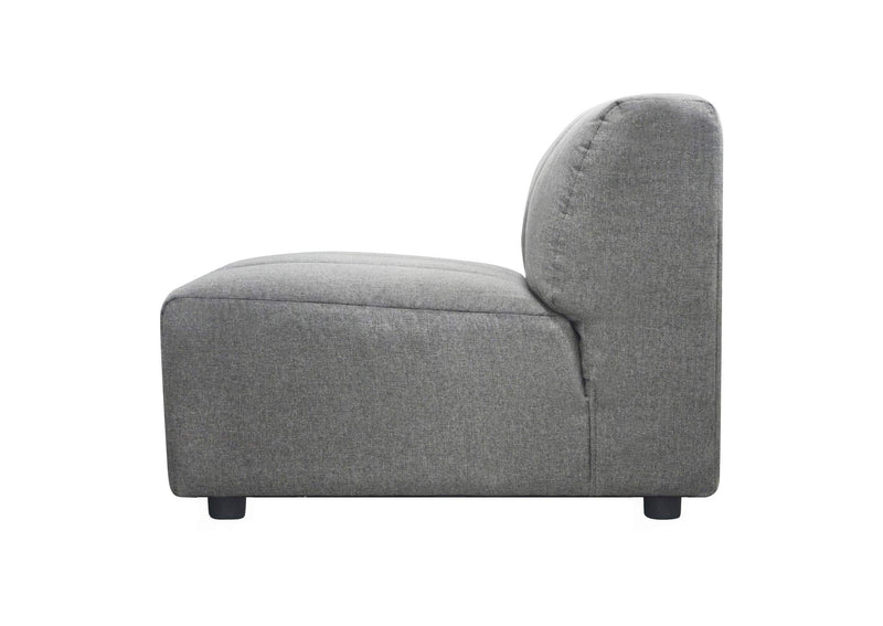 MT-1024-15 Lyric Slipper Chair Grey
