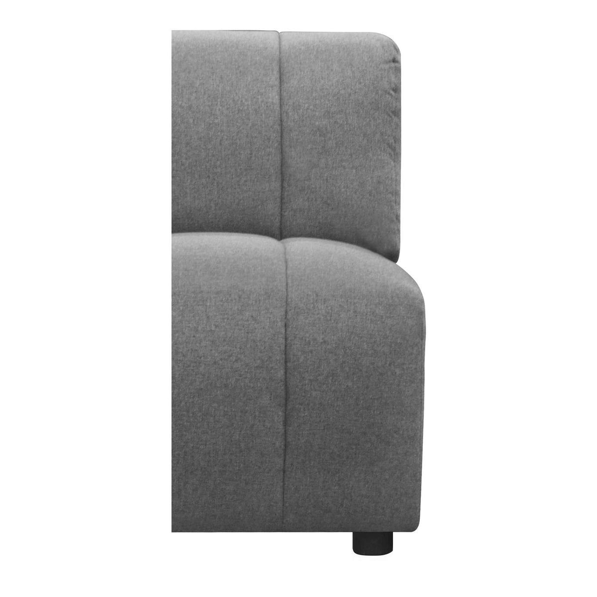 MT-1024-15 Lyric Slipper Chair Grey