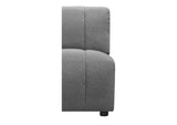 MT-1024-15 Lyric Slipper Chair Grey