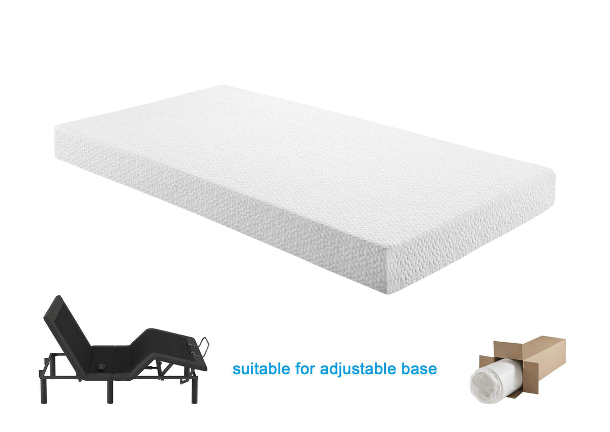 MT-G08T Altair 8" Twin Gel-Infused Memory Foam Mattress
