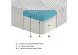 MT-G10CK Altair 10" California King Gel-Infused Memory Foam Mattress