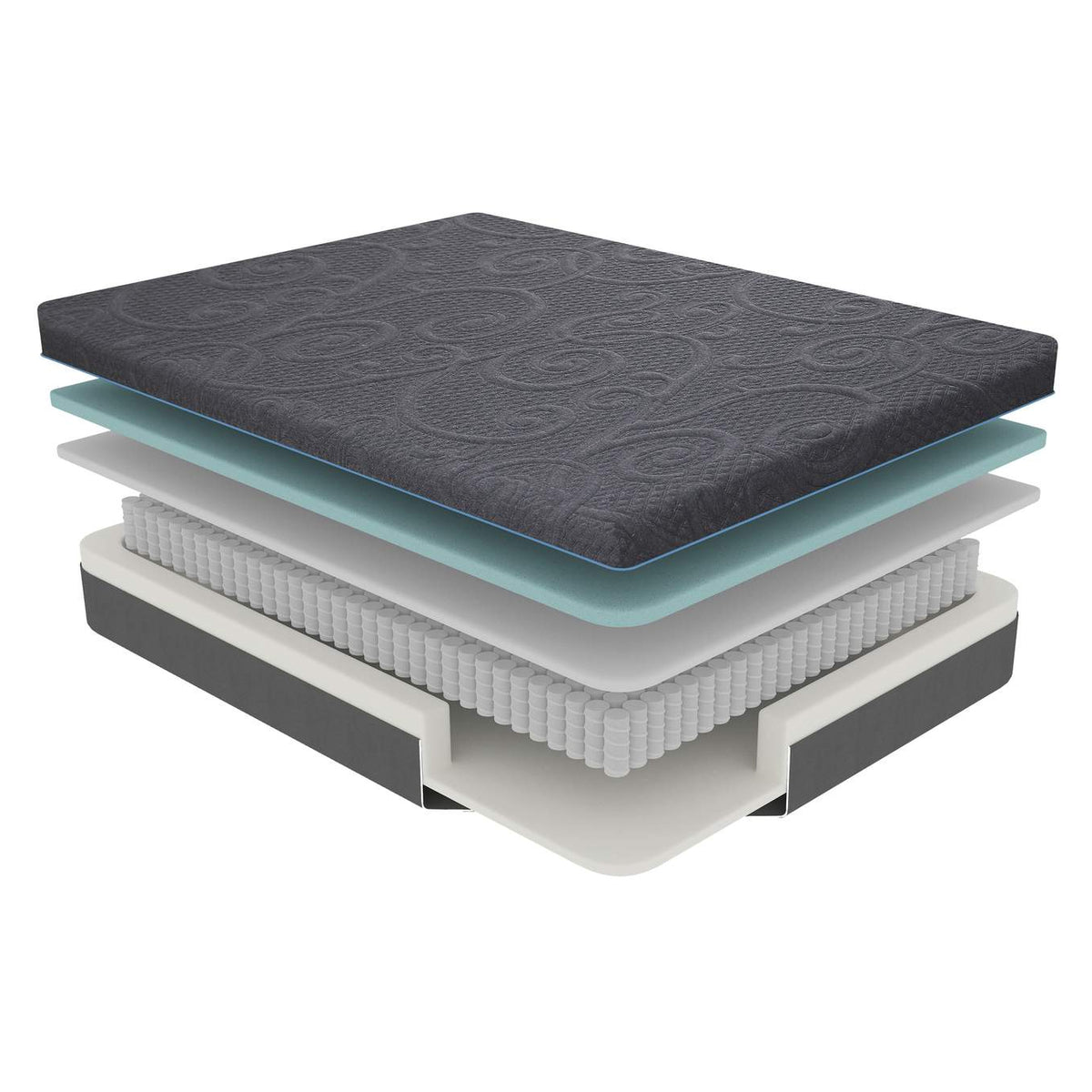 MT-H08F Mira 8" Full Gel-Infused Memory Foam Hybrid Mattress