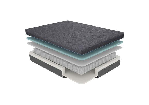 MT-H08T Mira 8" Twin Gel-Infused Memory Foam Hybrid Mattress