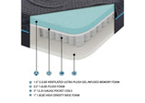 MT-H08Q Mira 8" Queen Gel-Infused Memory Foam Hybrid Mattress