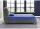 MT-PG07BLF Leo 7" Blue Full Gel-Infused Memory Foam Mattress and Pillow Set
