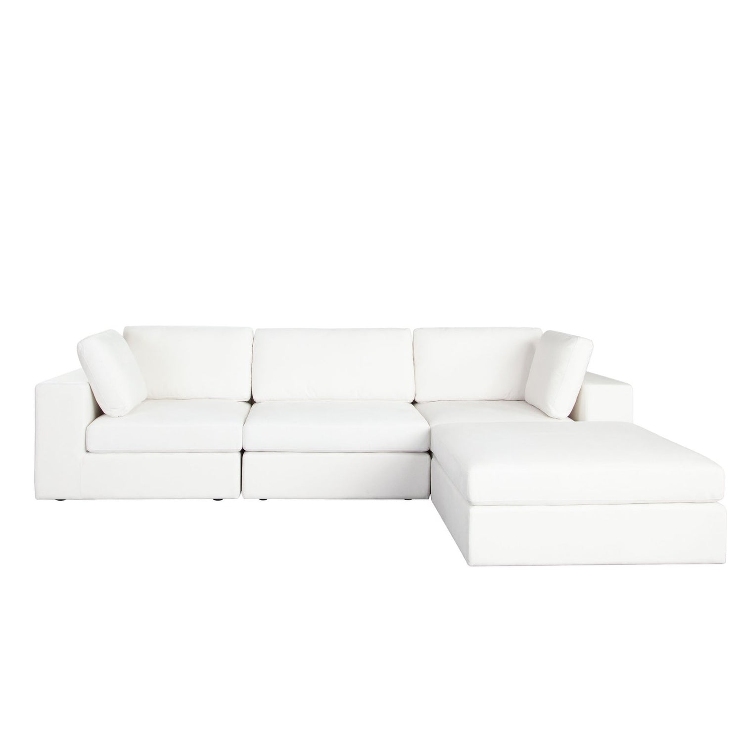 Muse 4PC Modular Reversible Chaise Sectional
