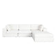 Muse 4PC Modular Reversible Chaise Sectional
