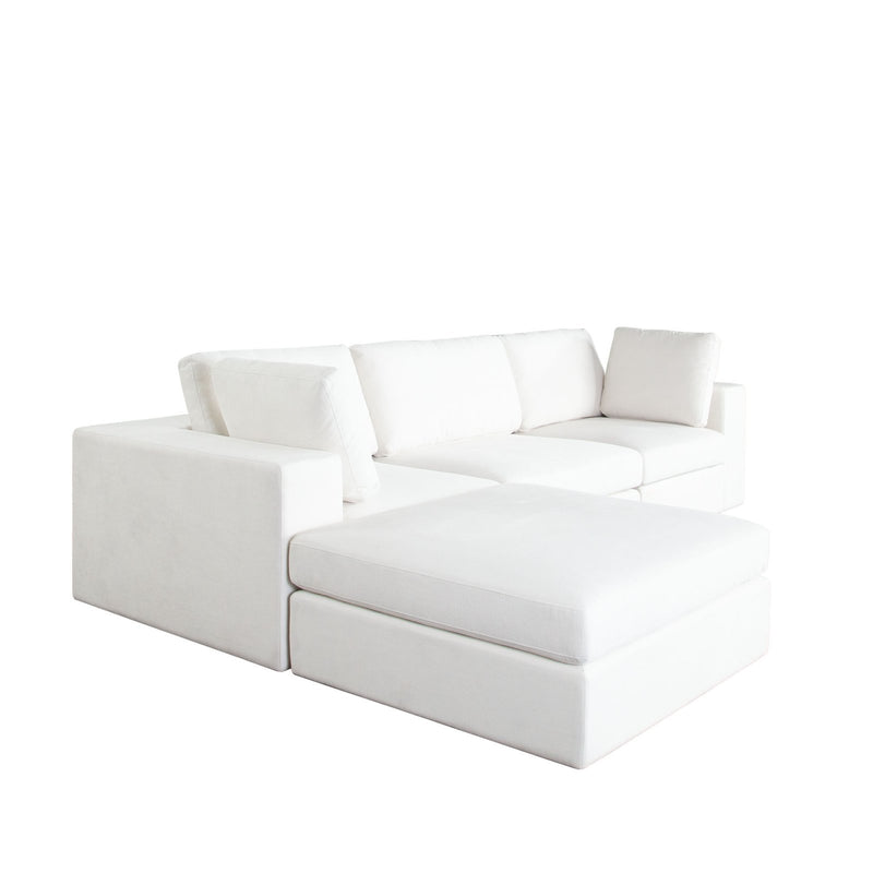 Muse 4PC Modular Reversible Chaise Sectional