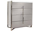 Martelli White Lacquer Chest