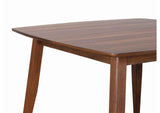 DLU-MC4848 Sunset Trading Mid Century 48" Square Counter Height Pub Dining Table