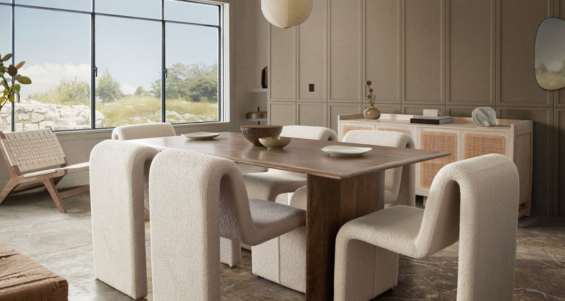 Nara 80" Wood Dining Table