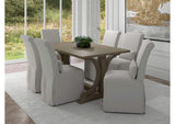 SY-1025906-391081 Newport Slipcovered Dining Chair | Moisture and Stain Resistant Washable Performance Fabric | White