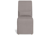 SY-1025906-391094 Newport Slipcovered Dining Chair | Moisture and Stain Resistant Washable Performance Fabric | Gray