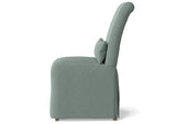SY-1025906-391043 Newport Slipcovered Dining Chair | Moisture and Stain Resistant Washable Performance Fabric | Ocean Blue