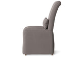 SY-1025906-391094 Newport Slipcovered Dining Chair | Moisture and Stain Resistant Washable Performance Fabric | Gray