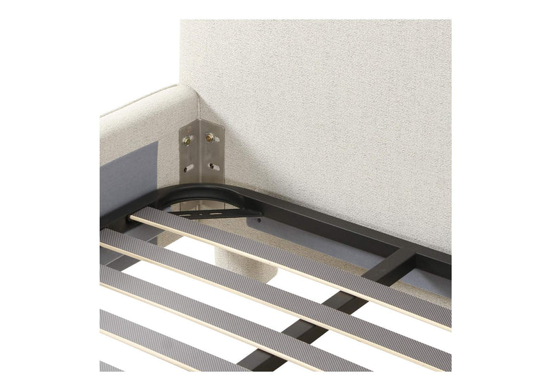 OA-1002-29-0 Ichigo Queen Bed Light Grey