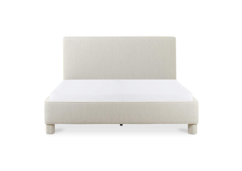 OA-1002-29-0 Ichigo Queen Bed Light Grey