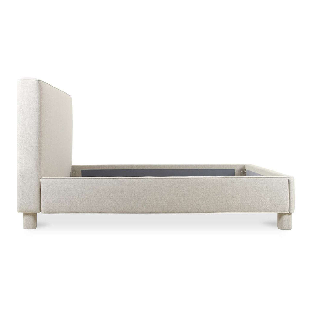OA-1003-29-0 Ichigo King Bed Light Grey