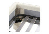 OA-1003-29-0 Ichigo King Bed Light Grey